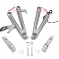 Hongk- Rear Passenger Footrest Foot Peg Bracket With Led Signal Light Compatible Cbr1000rr 2004 2005 2006 2007 P N