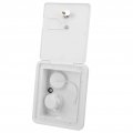 Tissting Square White Gravity Water Hatch City Dish Lock With 1 2in Venta 1 4in Tower Type Connector For Rv Trailer Caravans