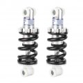 Qiilu Rear Shock Damper 2pcs 125mm 750lbs Absorber Fit For Atv Go-kart Scooter 49cc