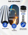 Oxy Acetylene Torch Quick Connect Set Qdb10 9 16 In 18 B Fittings For Welding And Cutting Operations Oxygen Fuel Gas Connector