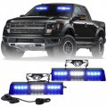 Xridonsen Emergency Dash Strobe Lights Bar Traffic Advisor Safety Hazard Warning Police Interior Windshield Deck Split Mount 