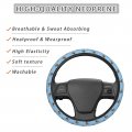 Fehuew Little German Shepherd Dog Steering Wheel Cover For Women Girls 15 Inch Universal Auto Car Anti Slip Wrap Covers Fit