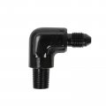Aluminum 90 Degree Fitting -3 An An3 Female To 1 8 Inch Npt Male Swivel Elbow Adapter 