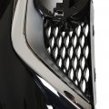 Gxywady Black Silver With Chrome Molding Front Grille Replacement For Maxima 2016 2017