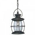 Boston Harbor Brt-cdc1701 Dimmable Outdoor Pendant Lantern 1 60 13 W Medium Lamp 12-3 In H X 6-5 8 Chain Misty 