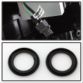 Acanii For 1997-2003 Ford F150 99-07 F250 F350 F450 Superduty Chrome Led Tail Lights Brake Lamps Pair Set Left Right