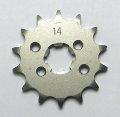 Steel Front Sprocket For Suzuki Rm 80 1982-2001 85 2002-2009 2012 125 1975 Ts 125 1975-1981 14 Teeth Fsy-009-14 Oem 