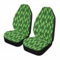 Yettasbin St Patrick S Day Shamrock Front Car Seat Cover Non-slip Stain Water Resistant Breathable Protector Universal Fits Suv