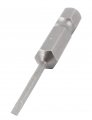 Uxcell 1 4 Inch Hex Shank 2mm Tip Slotted Magnetic Screwdriver Bits 5pcs