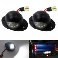 Usonline911 1pair Led License Plate Light Lens Lamp Fit For 1994-2001 Dodge Ram 1500 2500 3500 Simple Plug And Play 