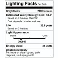 Case Of 36 Ge 72128 F32t8 25wspx30ec 25-watt 3000k T8 Linear Fluorescent Tube Light