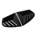 Rear Window Louver Shutter Trim Stylish Side Vent For 5 Series E60 2004 To 2010 With Enhanced Comfort Glossy Finish Constructed