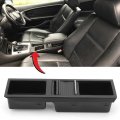 Qiilu Center Console Organizer Tray Armrest Drawer Storage Box 51167038323 Car Insert Interior Accessories For 3 Series E46
