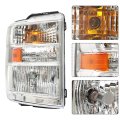 Headlight Headlamp Assembly Passenger Side Rh Replacement For E150 E250 E350 E450 2008 2009 2010 2011 2012 2013 2014 Fo2503249