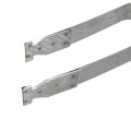 A-premium Fuel Tank Straps Compatible With Ford E-100 E-150 250 E-350 Econoline Club Wagon Behind Rear Axle 22 Gallon 2-pc Set