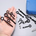 6pack Eye Bolts M5x25mm 304 Stainless Steel Threaded Eyebolt 