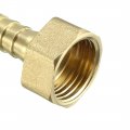 Uxcell Brass Barb Hose Fitting Connector Adapter 10mm Barbed X 1 2 Pt Female Pipe 2pcs