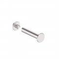 Uxcell Screw Post Fit For 3 16 5mm Hole Dia Female 4x18mm Belt Buckle Binding Bolts Leather Fastener Carbon Steel 25 Sets