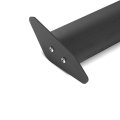 Universal Gt Style Rear Trunk Spoiler 43 In Aluminum Adjustable Wing For Hatchbacks Matte Black Aerodynamic Racing 