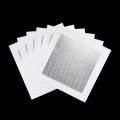 Aluminum Wall Repair Patch 6 X Self-adhesive Fiberglass Mesh Over Galvanized Plate 6pcs 