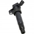 Ignition Coil For Hyundai Genesis Coupe 2010 2011 2012 2013 2014 12v On Plug Design Blade Type With 2 Male Terminals