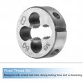 Uxcell 3pcs Tap And Die Set Metric M9 X 1 25 Threads Round Tappinging Tool Tap Kit For Nut Screw Bolt Thread Repair