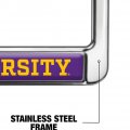 East Carolina University Aumni Logo Full Size Standard License Plate Metal Frame