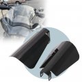 Jfg Racing Coffin Cut Motorcycle Handguards Black Hand Guards Windshield For Sportster Touring Street Glide Road King Electra 