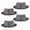 Ocpty Ceramic Brakes Pads Quick Stop Rear Brake Pad Fit Ford Five Hundred Freestyle Taurus X 05-08 Jaguar X-type 05-07 Mercury