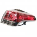 Right Passenger Side Outer Tail Light Lamp For 2016 2017 2018 Toyota Rav4 Halogen Brake To2805128 To2804133 Red Lens 