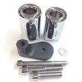 Hk Group Motorbike No Cut Frame Slider Crash Protector For 2001 2002 Suzuki Gsxr 1000 Gsx-r Chromed