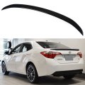 Painted Glossy Black Jdm Sport Trunk Lid Spoiler Wing Compatible With 2014-2019 Toyota Corolla Le Se Xse