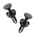 Bumper Retainers For Dodge Viper 28 Black Nylon Push Rivet Fasteners 0 63 In Face Diameter 0 33 Hole Size 2 Pieces 4806240aa 