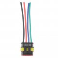 Carbhub 5 Sets 4 Pin Connector Waterproof With Male And Female Way 16 Awg Wire Fit For Motorcycle Scooter Car Truck Quad Bike