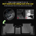 Cartist Floor Mats Compatible With Hyundai Santa Fe 2013-2018 All Weather 2 Row Carpet Protection 3d Tpe Odorless