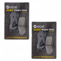 Niche Brake Pad Set For Harley-davidson Street Rod Glide Road King Front 41854-08 Alloy Steel Rear Organic 2 Pack