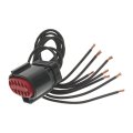 Neutral Safety Switch Connector For Ford Thunderbird 1994 1995 1996 1997 Plastic Oval Pigtail Assembly With Blade Terminals 