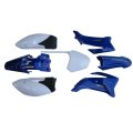 Tdpro Plastic Fender Fairing Kit And Fuel Gas Tank For Ttr-r110e Pit Dirt Bike Blue White