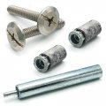 Stainless Steel Sidewalk Bolt Kit With Masonry Anchors And Set Tool 1 4 In 20 X 5 Phillips Combo Drive Hurricane Hardware 49 