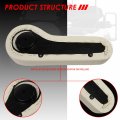 Rear Seat Armrest Cushion With Cup Holder Universal Compatible Ezgo Club Car Yamaha Golf Carts Tan