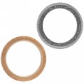 Caltric Exhaust Pipe Gasket Kit Compatible With Yamaha 3eg-14613-00-00 4x7-14613-00-00