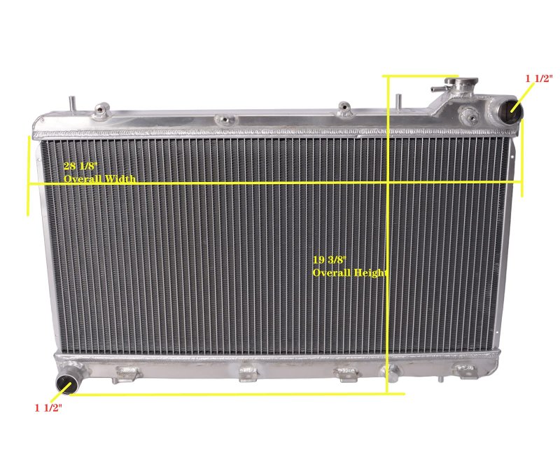 Zongheng Full Aluminum Cooling Radiator For 2004-2008 Subaru Forester Xt 2005 2006 2007 2008