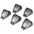 Mallofusa 5 Pcs Smoke Black Cab Roof Marker Light Lens Covers For Ford E150-e450 F250-550 Super Duty Truck