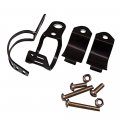 Motorcycle Modified Turn Signal Light Mount Brackets Indicator Bracket Clamp Black 
