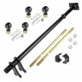 Caltric Steering Shaft Post With Tie Rod End Kit Compatible Polaris Magnum 500 4x4 2001 2003