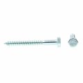 Prime-line Hex Lag Screws 1 4 In X 2-1 2 A307 Grade A Zinc Plated Steel 100 Pack
