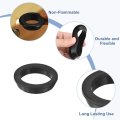 1pcs Rubber Grommets 65mm Drill Hole 54mm Id Top Hat Grommet Black Silicone Plug Gasket For Wiring Automotive