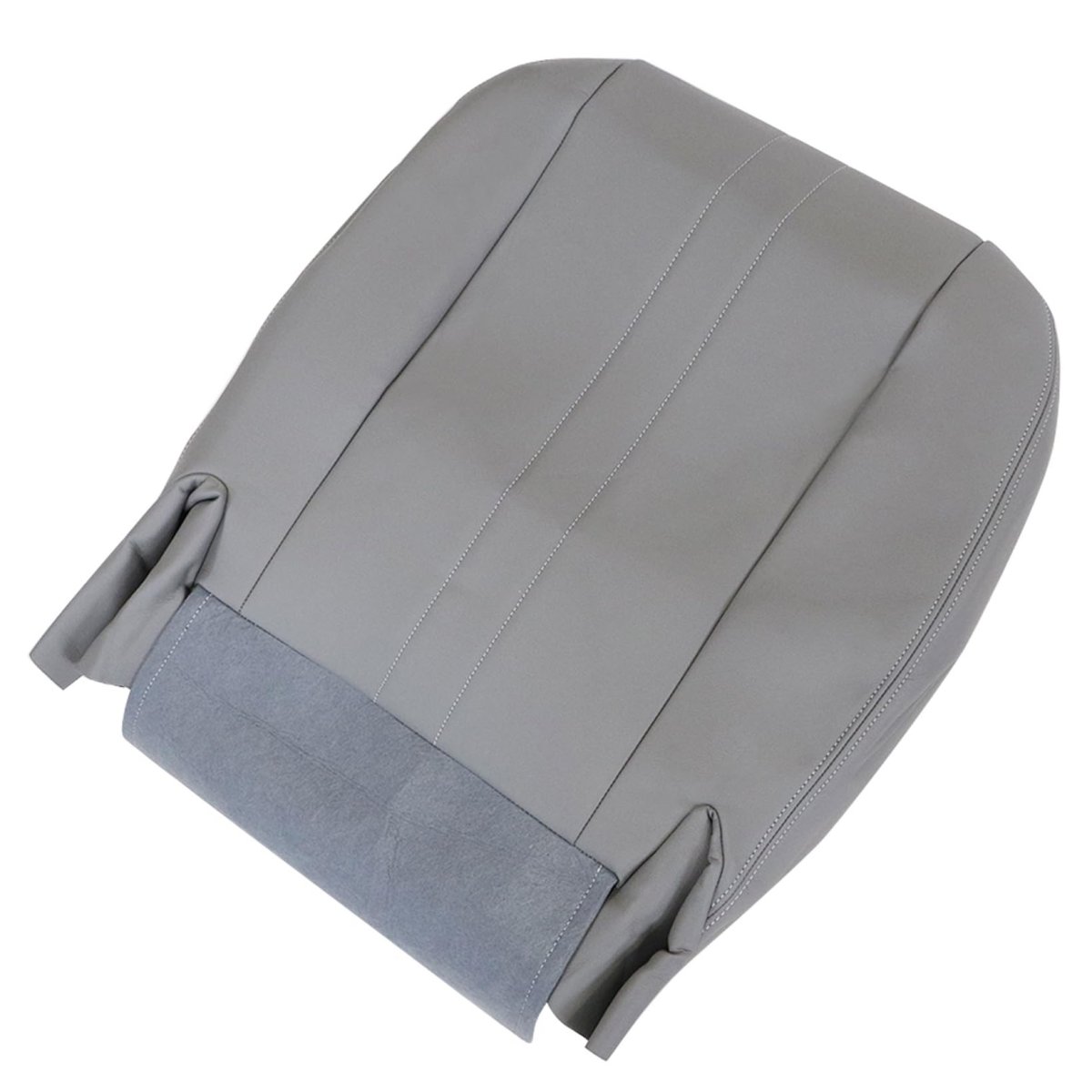 Seat Cover Microfiber Leather And Foam Cushion For Chevy Express Gmc Savana Van 2003 To 2014 Driver Or Passenger Side Bottom