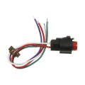 Electrical Connector For Mercury Cougar 1999 2000 2001 2002 Plastic Round Male Pin Terminal Push On Pigtail Assembly Alx Pau Si 