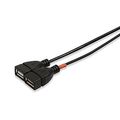 Onvian Usb Male To 2 Female Y Splitter Cable A Cord Hub For Data Charging Syncing